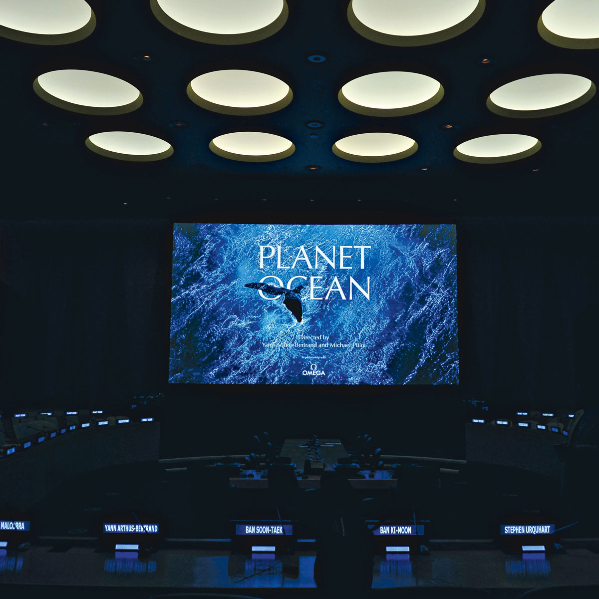 《陆地宇宙》在结合国上映,纽约