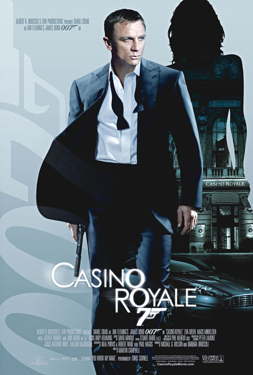 片子《007大战皇家赌场》（Casino Royale）海报