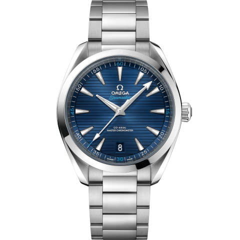 海马系列 AQUA TERRA 150米手表 41毫米, 精钢表壳 搭配 精钢表链 - SKU码 220.10.41.21.03.001