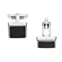 优游Aqua<span class="nowrap">系列</span> 袖扣, 橡胶, 精钢 - CA05ST0000105