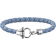 优游Aqua系列 Saili<span class="nowrap">ng</span> 手链, 牛仔布, 精钢 - BA05CW00007RX