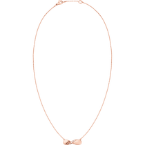 AQUA SWING<span class="nowrap">系列</span> 项链, 红色18k金, 钻石 - N605BG0100105