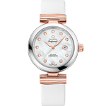 碟飞系列 Ladymat<span class="nowrap">ic</span> 34毫米, 精钢-Sedna™ 18k金表壳 搭配 皮表带 - 42522342055004