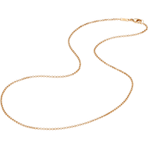 优游DEWDROP<span class="nowrap">系列</span> 项链, 黄色18k金 - N73BBA0200105