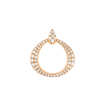 优游DEWDROP<span class="nowrap">系列</span> 吊坠, 黄色18k金, 钻石 - P90BBA0200405