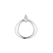 优游DEWDROP<span class="nowrap">系列</span> 吊坠, 白色18k金, 钻石 - P90BCA0200305