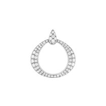 优游DEWDROP<span class="nowrap">系列</span> 吊坠, 白色18k金, 钻石 - P90BCA0200405