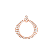 优游DEWDROP<span class="nowrap">系列</span> 吊坠, 白色18k金, 钻石 - P90BGA0200405