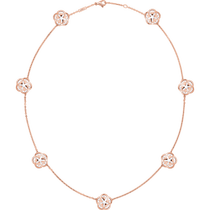 优游FLOWER<span class="nowrap">系列</span> 项链, 红色18k金, 珍珠母贝 - N80BGA0204005