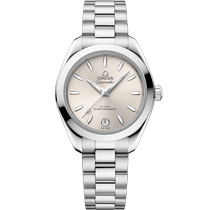 海马系列 AQUA TERRA 150米<span class="nowrap">腕表</span> 30毫米, 精钢表壳 搭配 精钢表链 - 22010302009001