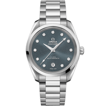 海马系列 AQUA TERRA 150米<span class="nowrap">手表</span> 38毫米, 精钢表壳 搭配 精钢表链 - 22010382053001