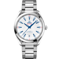 海马系列 AQUA TERRA 150米<span class="nowrap">手表</span> 41毫米, 精钢表壳 搭配 精钢表链 - 52210412104001