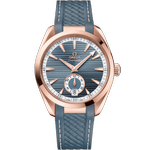 海马系列 AQUA TERRA 150米<span class="nowrap">腕表</span> 41毫米, Sedna&trade; 18k金表壳 搭配 橡胶表带 - 22052412103002