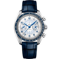 超霸系列 Chronoscope<span class="nowrap">手表</span> 43毫米, 精钢表壳 搭配 皮表带 - 32933435102001