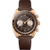 超霸系列 Chronoscope<span class="nowrap">手表</span> 43毫米, 青铜金 搭配 皮表带 - 32992435110001
