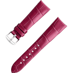 两件式<span class="nowrap">表带</span> - 粉色鳄鱼皮表带，搭配针扣 - 032CUZ011104W